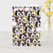 PBGV Satz Karte (Gelbe Blume)