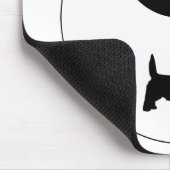PBGV Ying Yang Mousepad (Ecke)