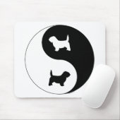 PBGV Ying Yang Mousepad (Mit Mouse)