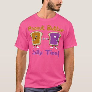 Pbj Funny Peanut Butter Jelly Time T-Shirt