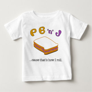 PBJ langes Hülsen-Mädchent-stück Baby T-shirt