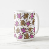 PBJ Sandwich Kaffeetasse (VorderseiteRechts)
