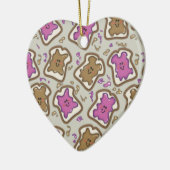 PBJ Sandwich Keramikornament (Links)