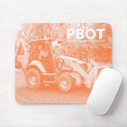 PBOT Backhoe Mousepad (Mit Mouse)