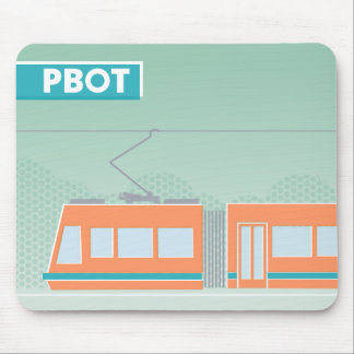 PBOT Portland Streetcar Mouse Pad Mousepad