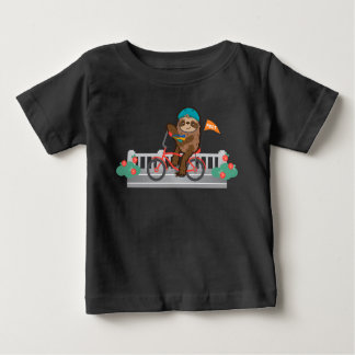 PBOT Sloth Bike Babytee Baby T-shirt