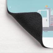 PBOT Snowplow Mouse Pad Mousepad (Ecke)