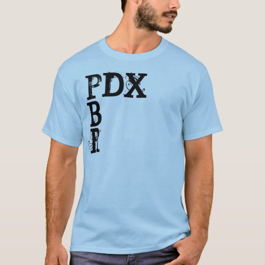 PBR Treffen PDX 02.16.09 T-Shirt (Vorderseite)