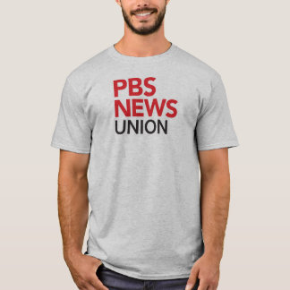 PBS NewsHour Gewerkschaft, KEINE TAG-ZEILE T-Shirt