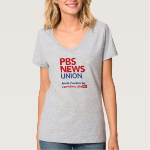 PBS NewsHour Union Crew Neck-Shirt T-Shirt
