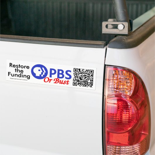 PBS- oder Bust-Autoaufkleber Autoaufkleber (Auf Lkw)