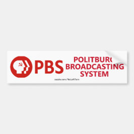 PBS Politbüro Autoaufkleber