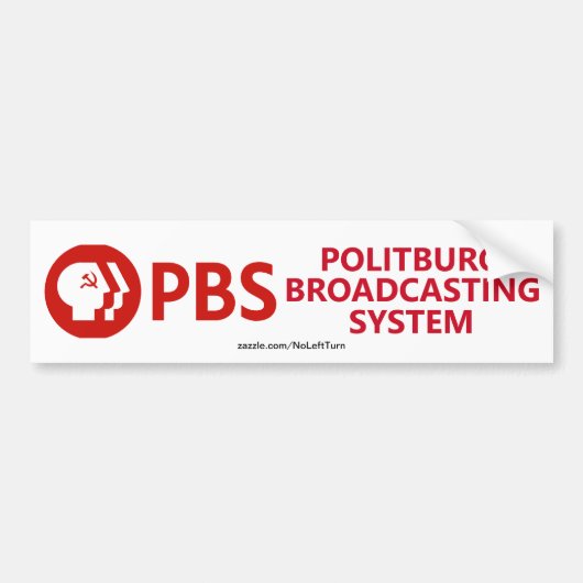 PBS Politbüro Autoaufkleber (Vorne)