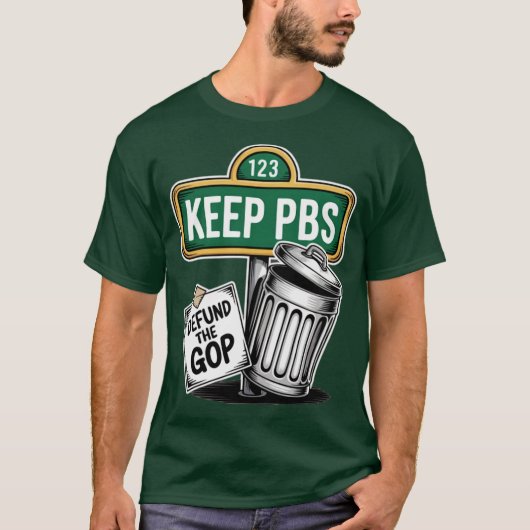 PBS speichern (3) T-Shirt (Vorderseite)