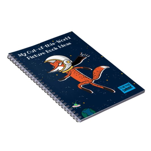 PBSummit Dash the Fox Out-of-the-World-Notebook Notizblock (Rechte Seite)