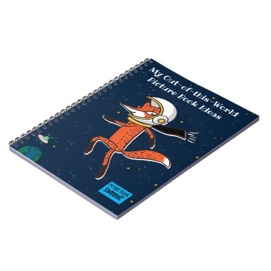 PBSummit Dash the Fox Out-of-the-World-Notebook Notizblock (Linke Seite)