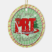 PBT CHRISTMAS PHLEBOTOMISTISCHES LABOR KERAMIK ORNAMENT (Links)