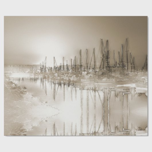 PBTS Sunrise 4 künstlerisch Geschenkpapier (Flach)