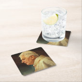 PBXVI-Untersetzer Rechteckiger Pappuntersetzer (Vor Ort)