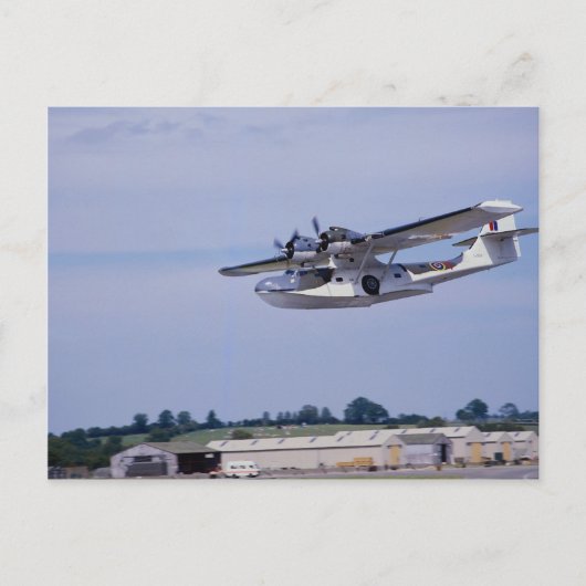 PBY, 5A Catalina, Erkundungsflotte des Zweiten Wel Postkarte (Vorderseite)