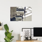 PBY-5A Catalina WW2 Amphibienflugzeug-Canso Poster (Heimbüro)