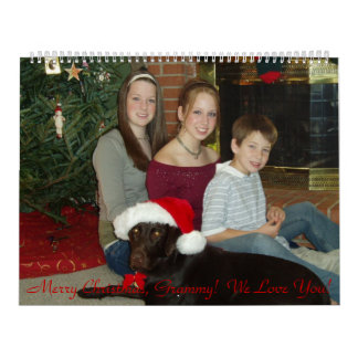 PC090017, frohe Weihnachten, Grammy!  Wir Liebe Kalender