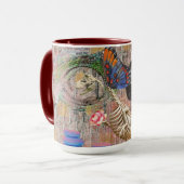 PC2507 - T-Rex Butterfly Tasse (Vorderseite Links)