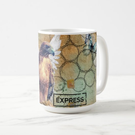 PC2511 - Angel Hawk Kaffeetasse (VorderseiteRechts)