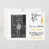 PC-Abschluss-Postkarte - Kartendusche - Ankündigungspostkarte (Vorne/Hinten)