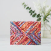 PC Artisanware Strick Post Card Postkarte (Stehend Vorderseite)