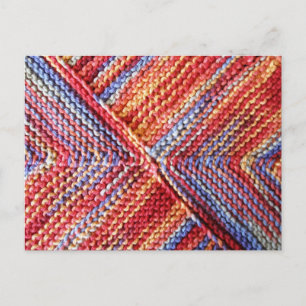 PC Artisanware Strick Post Card Postkarte