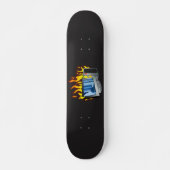PC-Brandschutztafel Skateboard (Vorne)