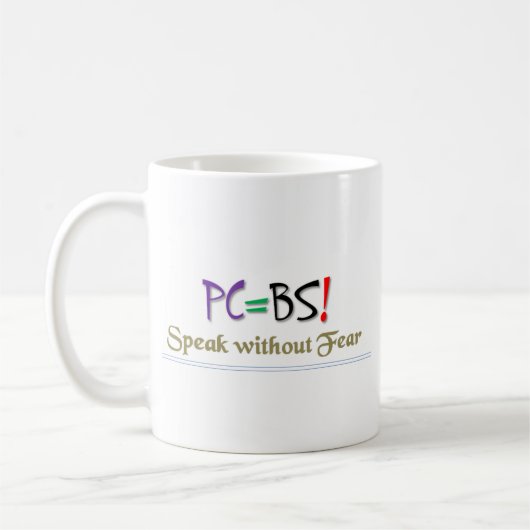 PC=BS! 11 Unze. Tasse (Links)
