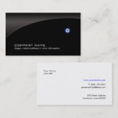 PC-Computerreparaturtechniker einfach schwarz Visitenkarte (Vorne/Hinten)