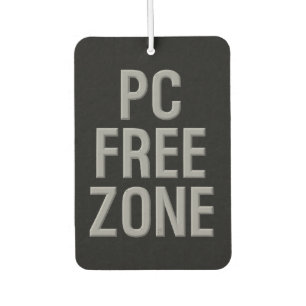 PC Free Zone Black Car Air Erfrischung Autolufterfrischer