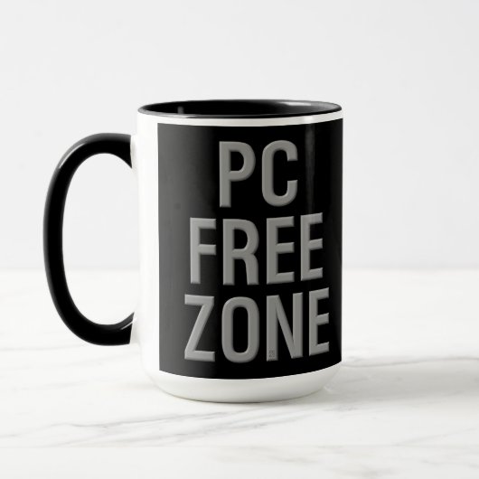 PC Free Zone Black Combo Tasse (Links)