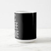 PC Free Zone Black Morphing Tasse (Zentrum)
