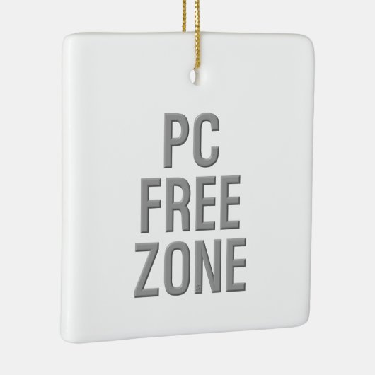 PC Free Zone Keramik Ornament (Rechts)