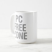 PC Free Zone Tasse (Vorderseite Links)
