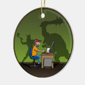 PC Gamer Keramikornament (Links)