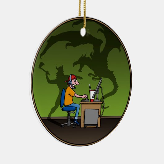 PC Gamer Keramikornament (Rechts)