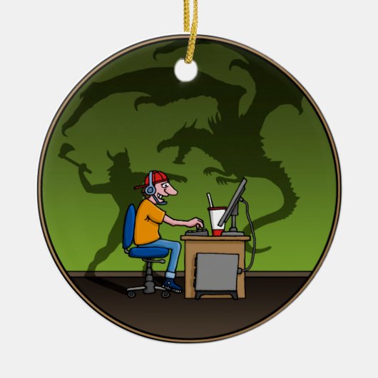 PC Gamer Keramikornament (Vorne)