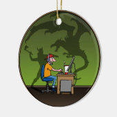 PC Gamer Keramikornament (Links)