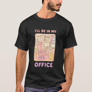 PC-Gaming Ich werde in meinem Büro sein Hardware-N T-Shirt
