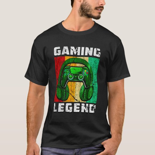 PC Gaming Legend Son Brother Video Games N Gamer T-Shirt (Vorderseite)