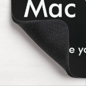 PC Mac-v, wählen Ihre Waffe! Mousepad (Ecke)