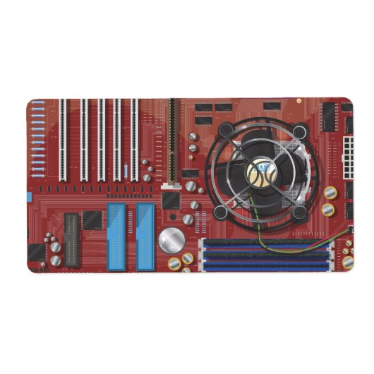 PC-Mainboard (Vorne)