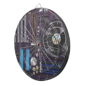 PC-Mainboard Dartscheibe (Vorderseite rechts)