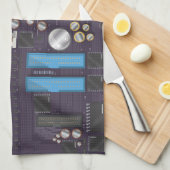 PC-Mainboard Küchentuch (Viertel Falte)