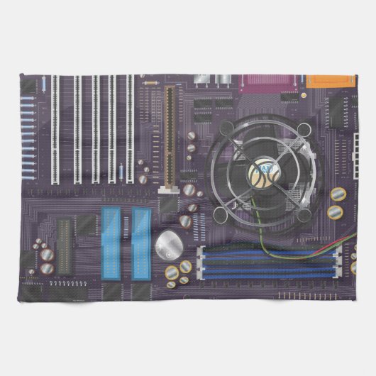 PC-Mainboard Küchentuch (Horizontal)